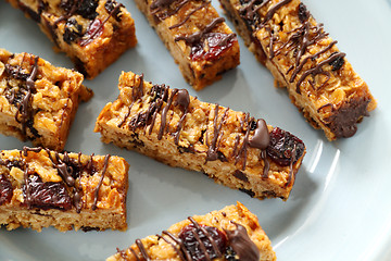 Image showing Chocolate Muesli Bars