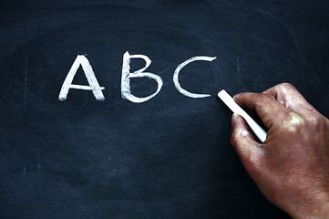 Image showing Blackboard / chalkboard 