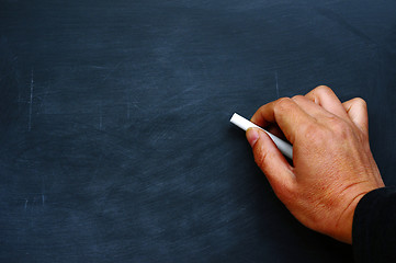 Image showing Blackboard / chalkboard 