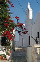 Image showing greek island church