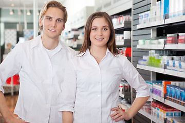 Image showing Portrait of Pharmacist Technicians