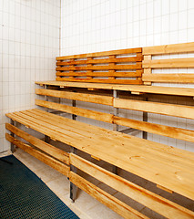 Image showing Sauna Interior