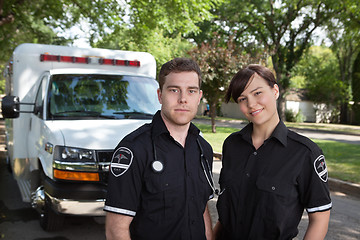 Image showing Paramedic Team Portrait