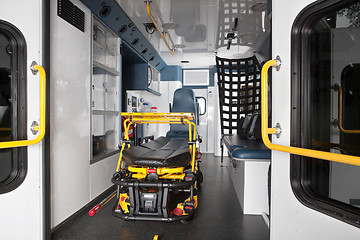 Image showing Ambulance Interior