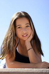 Image showing Asian teen girl