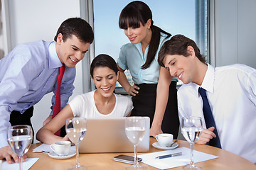 Image showing Business Meeting in Office