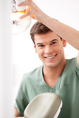 Image showing Portrait of Smiling Dentist