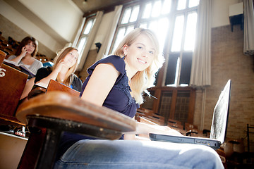 Image showing University Student in Class