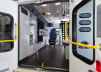 Image showing Ambulance Interior