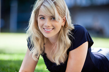 Image showing Portrait of pretty young girl