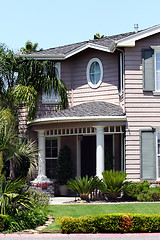 Image showing Beautiful california house