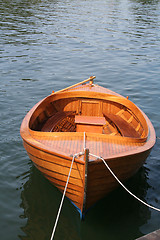 Image showing Wooden boat