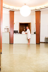 Image showing Spa Reception