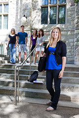 Image showing Students at college