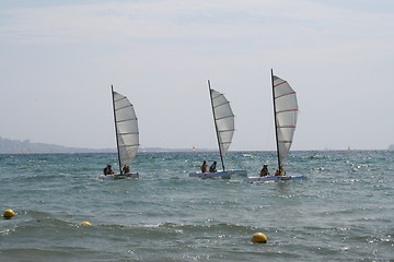 Image showing Sailingboats