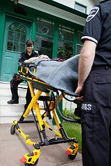 Image showing Ambulance Woman Comfort