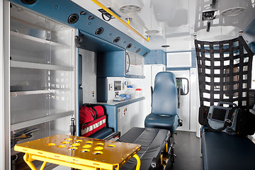 Image showing Ambulance Interior