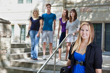 Image showing Students at college