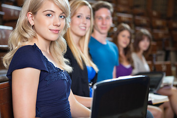 Image showing Students in Lecture Hall