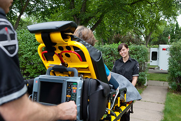 Image showing Emergency Worker Portrait