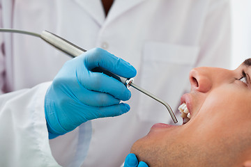 Image showing Suction Tool at Dentist