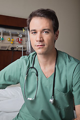 Image showing Young male doctor