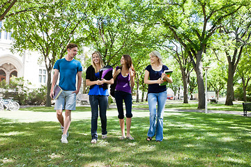 Image showing Group of college students