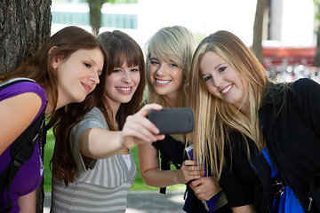 Image showing Self Portrait College Girls