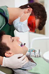 Image showing Dental inspection