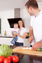 Image showing Happy Family at Home