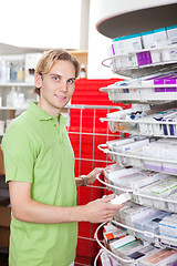 Image showing Man at Drugstore