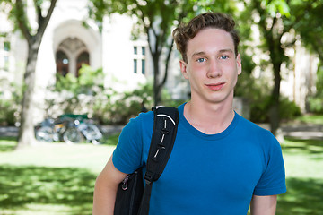 Image showing Portrait of teenage boy