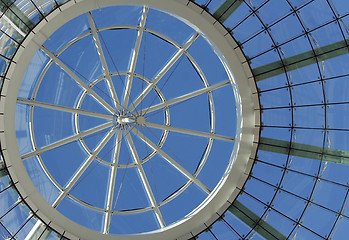 Image showing Futuristic dome details