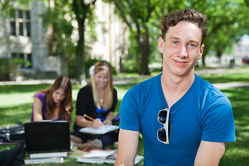 Image showing Happy College Student