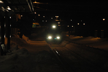 Image showing Night train