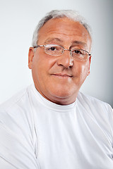 Image showing Senior Man Wearing Glasses