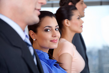 Image showing Smart Businesswoman Smiling