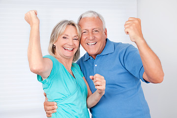 Image showing Portrait of Cheerful Couple