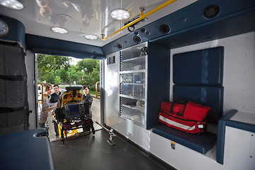 Image showing Ambulance Interior