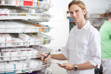 Image showing Pharmacist at Work