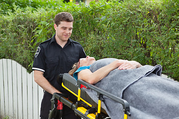 Image showing Ambulance Stretcher