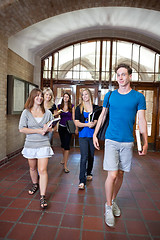Image showing Group of college students