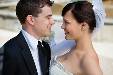 Image showing Newly married couple