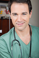 Image showing Young male surgeon