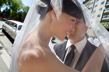 Image showing Newlywed Couple