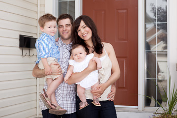 Image showing Family Portrait at Home