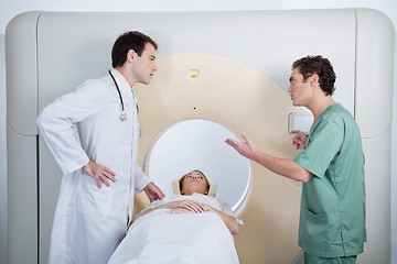 Image showing Medical Team CT Scan