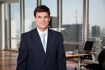 Image showing Male Entrepreneur Smiling