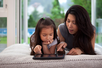 Image showing Digital Tablet Lifestyle