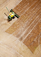 Image showing Combine in Field